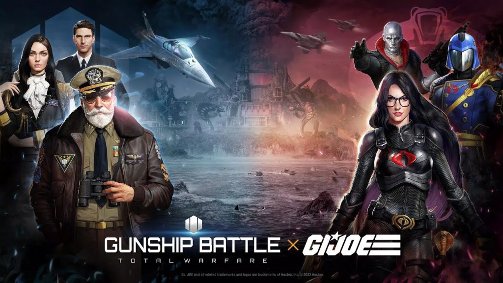 JOYCITY đã công bố thông tin hợp tác hoành tráng giữa Gunship Battle: Total Warfare và GI JOE. Sự hợp tác này cho phép người chơi trải nghiệm các nhân vật của hai thương hiệu đình đám trong trò chơi chiến lược quân sự tựng đoạt hàng loạt giải thưởng danh giá.