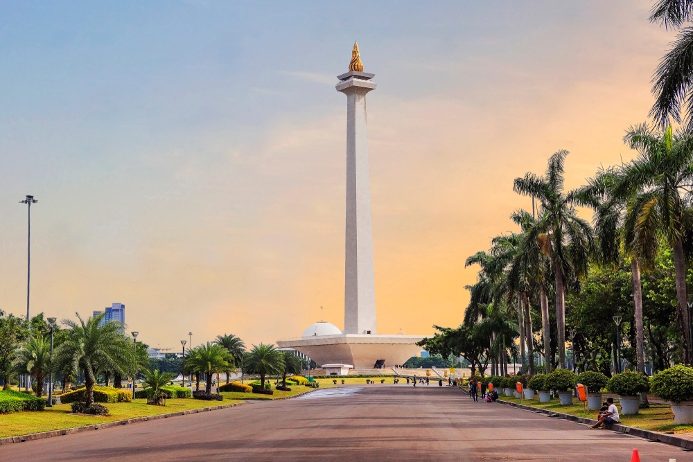 Đài tưởng niệm quốc gia Monas, Jakarta.
