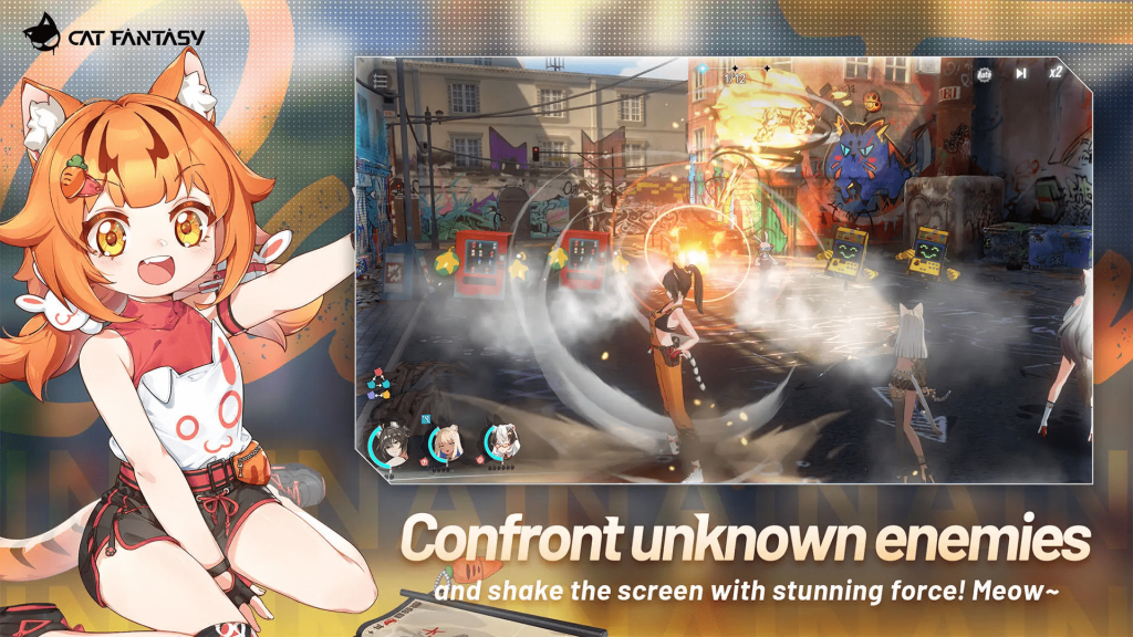 Cat Fantasy sử dụng phong cách anime làm phong cách thiết kế chủ đạo. Ảnh: TapTap.