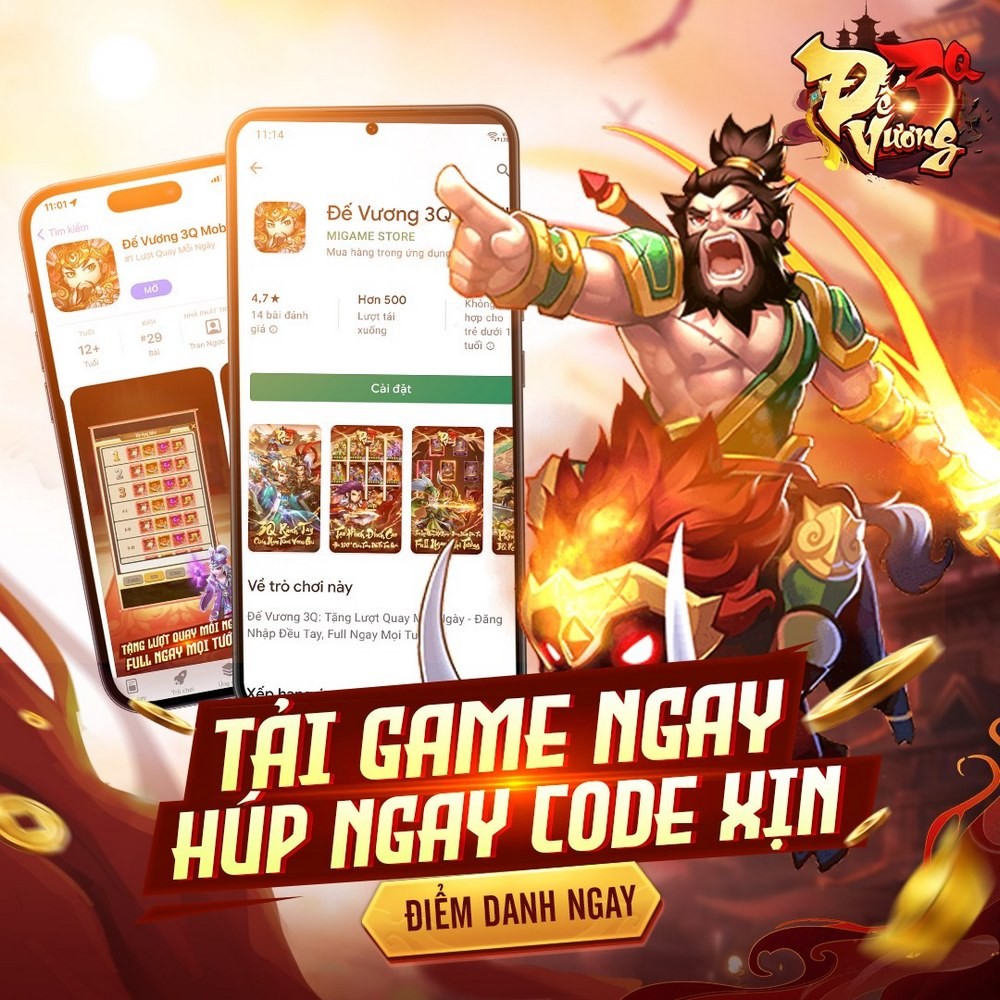 Tổng hợp gift code Đế Vương 3Q và hướng dẫn cách nhập
