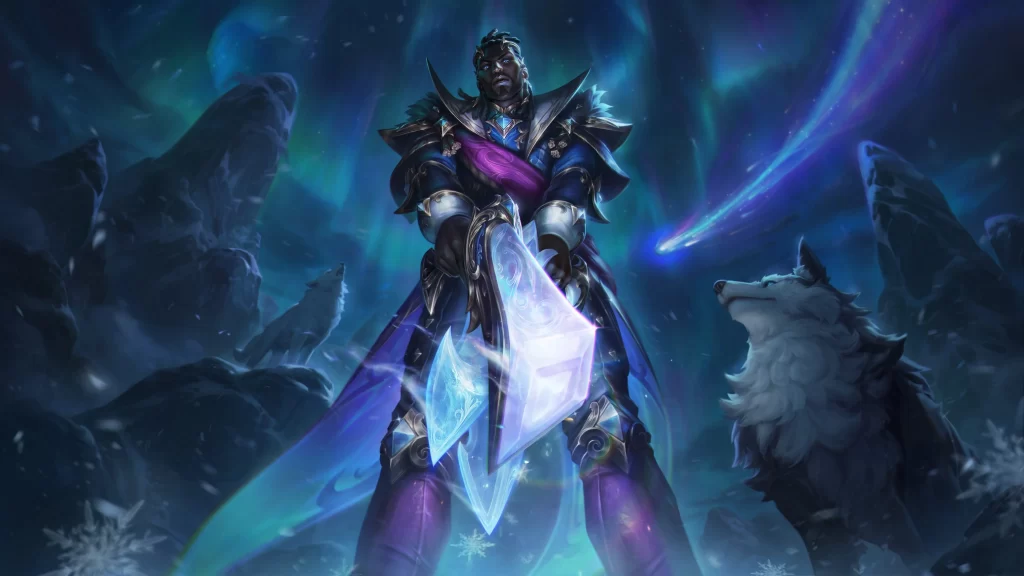 Hình nền trang phục Winterblessed Lucian.