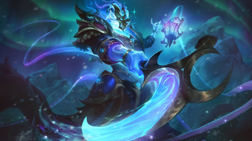 Hình nền của Winterblessed Thresh.