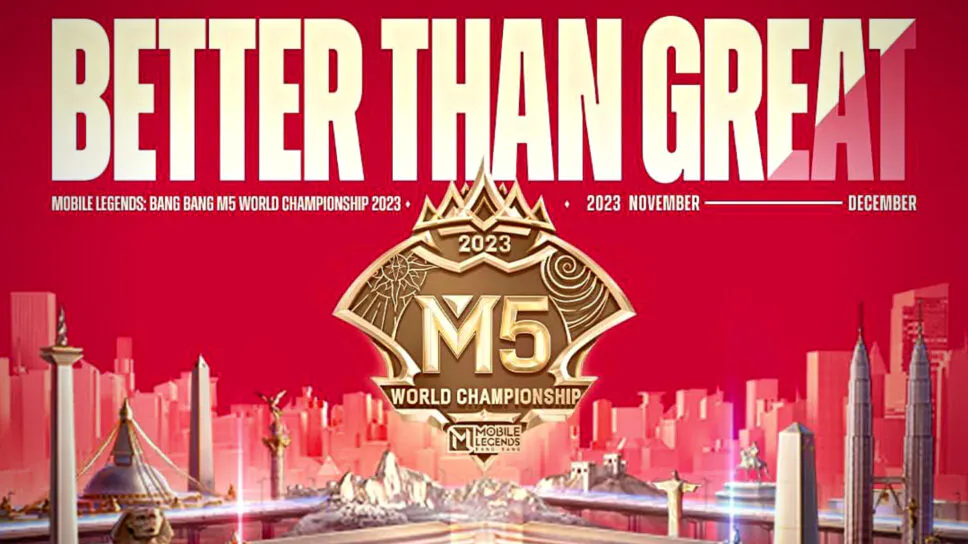 M5 World Championship có tổng cộng 22 đội tuyển Mobile Legends: Bang Bang tham dự.