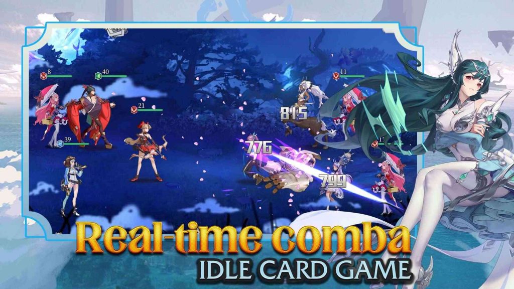Maiden Academy là trò chơi chiến lược nhàn rỗi. Ảnh: Play store.