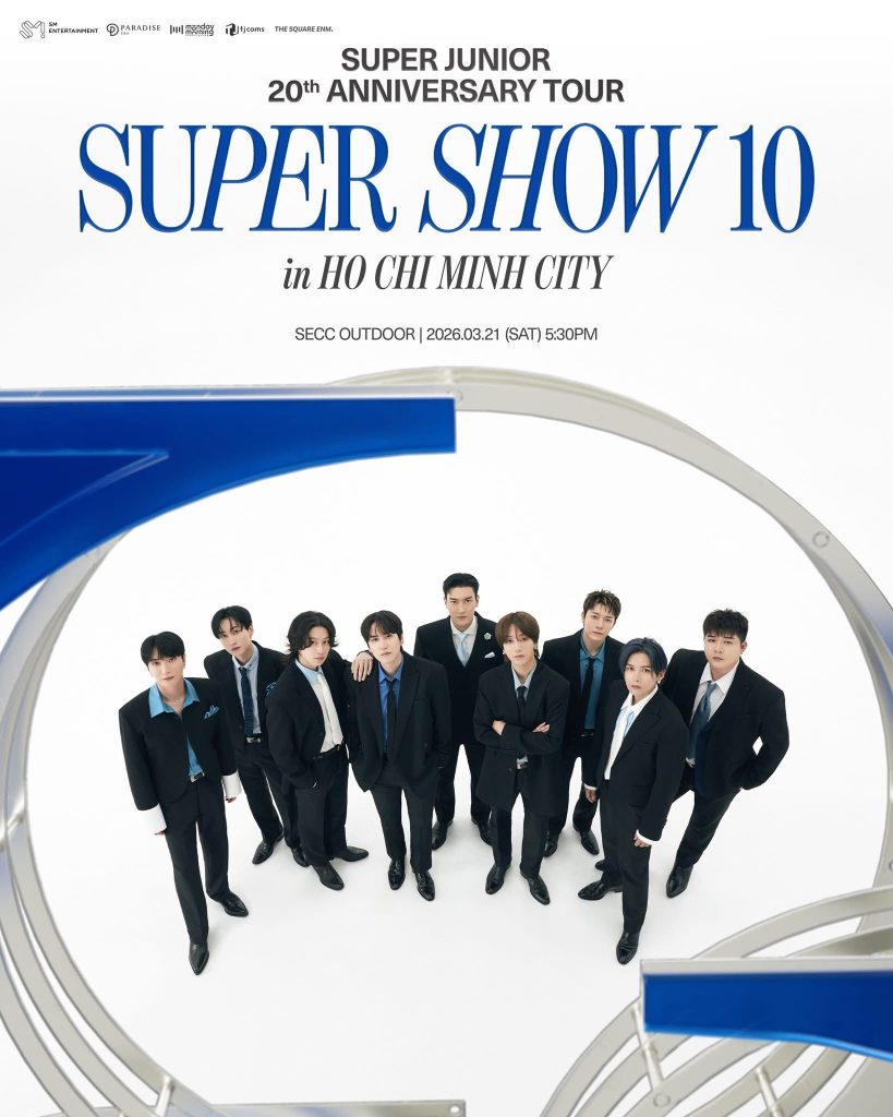SUPER JUNIOR SUPER SHOW 10 chốt Việt Nam làm điểm cuối