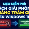Mẹo Miễn Phí: Cách Giải Phóng Hàng Trăm GB Trên Windows 11/10