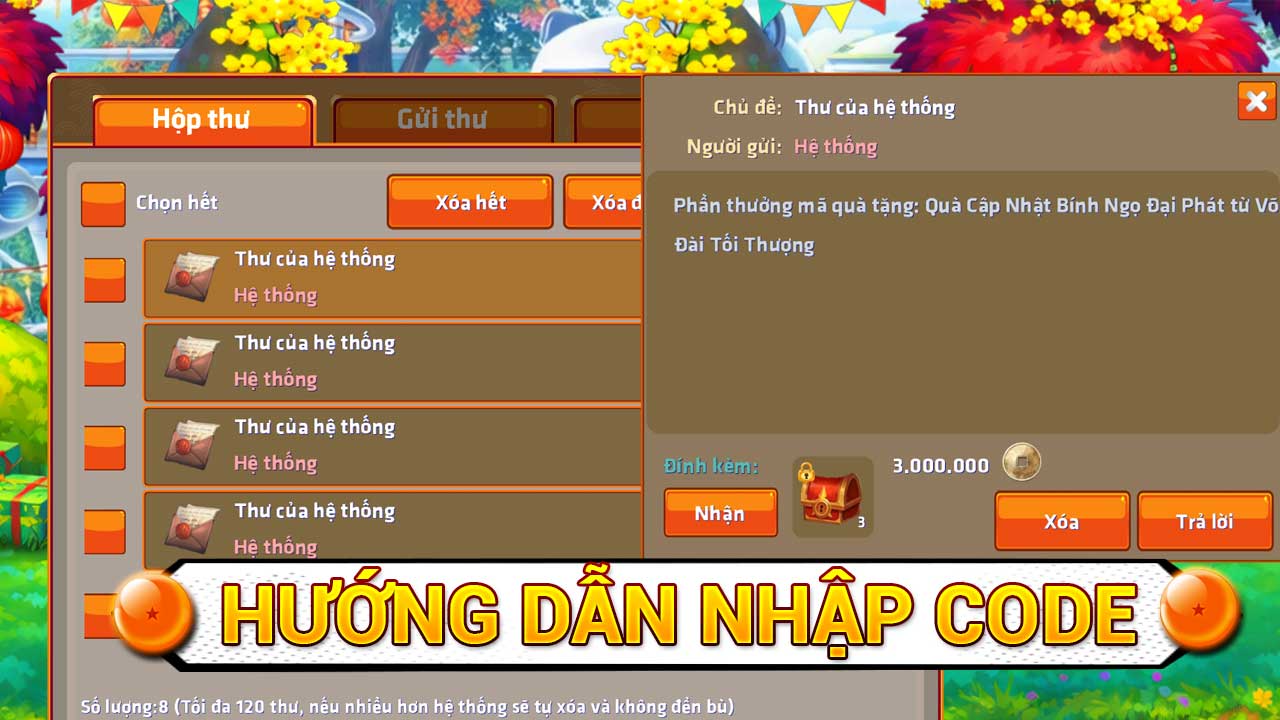 Hướng Dẫn Nhập Code Game Võ Đài Tối Thượng