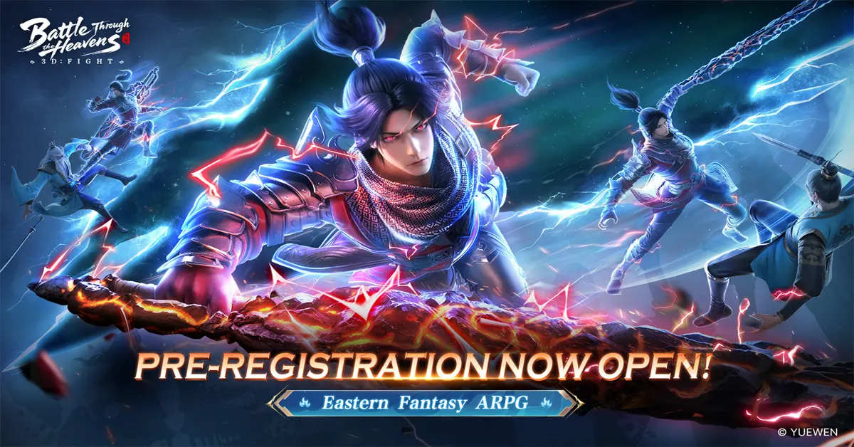 Đồ họa 3D tuyệt đẹp và hiệu ứng kỹ năng mãn nhãn của siêu phẩm nhập vai Đấu Phá Thương Khung 3D trên nền tảng di động