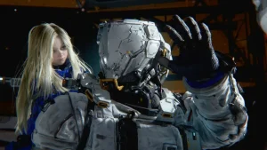 Hình ảnh nhân vật Hugh và cô bé Diana trong tựa game Pragmata đang trở thành tâm điểm của những tranh cãi vô lý