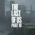 Ellie đứng trước một nhóm người sống sót bí ẩn, được cho là cộng đồng những người miễn nhiễm bào tử nấm trong The Last of Us Part 3.
