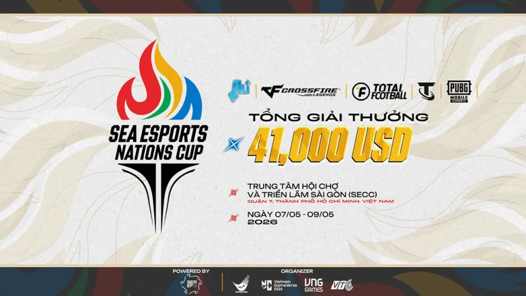 Lễ ra mắt giải đấu SEA Esports Nations Cup (SNC) cấp đội tuyển quốc gia Đông Nam Á