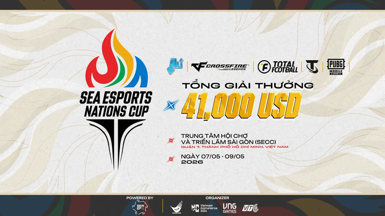 Lễ ra mắt giải đấu SEA Esports Nations Cup (SNC) cấp đội tuyển quốc gia Đông Nam Á