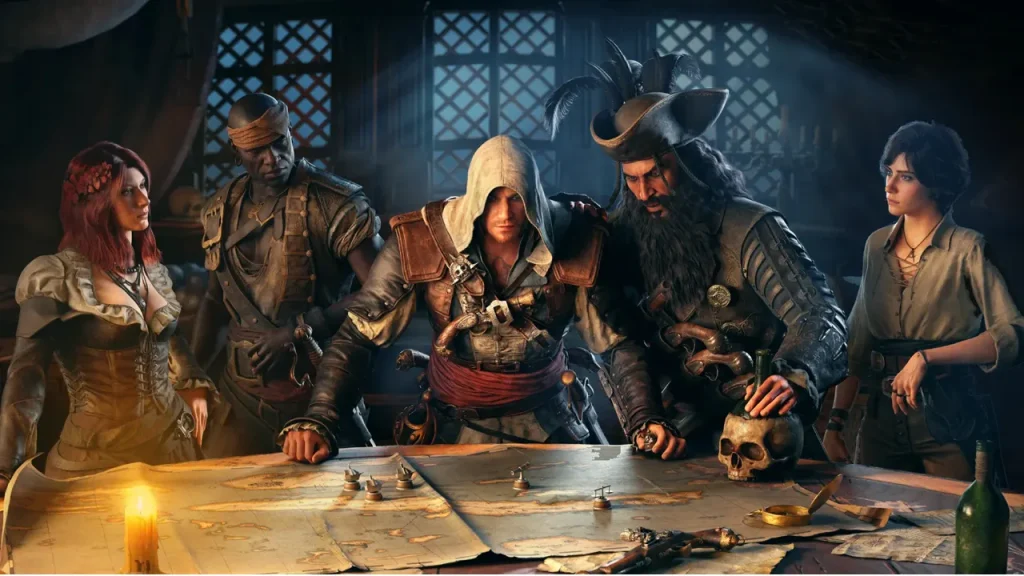 Cảnh hải chiến hoành tráng của Edward Kenway trong dự án Assassin's Creed Black Flag Resynced