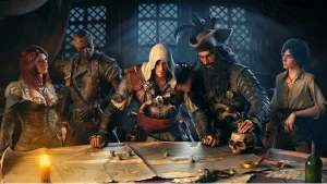 Cảnh hải chiến hoành tráng của Edward Kenway trong dự án Assassin's Creed Black Flag Resynced