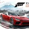 Hình ảnh siêu xe đua cực ngầu trên đường phố Tokyo rực rỡ ánh đèn neon trong game Forza Horizon 6