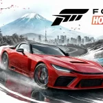 Hình ảnh siêu xe đua cực ngầu trên đường phố Tokyo rực rỡ ánh đèn neon trong game Forza Horizon 6