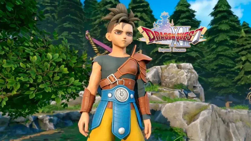Logo chính thức của Dragon Quest XII Beyond Dreams và hình ảnh tưởng niệm cố họa sĩ Akira Toriyama