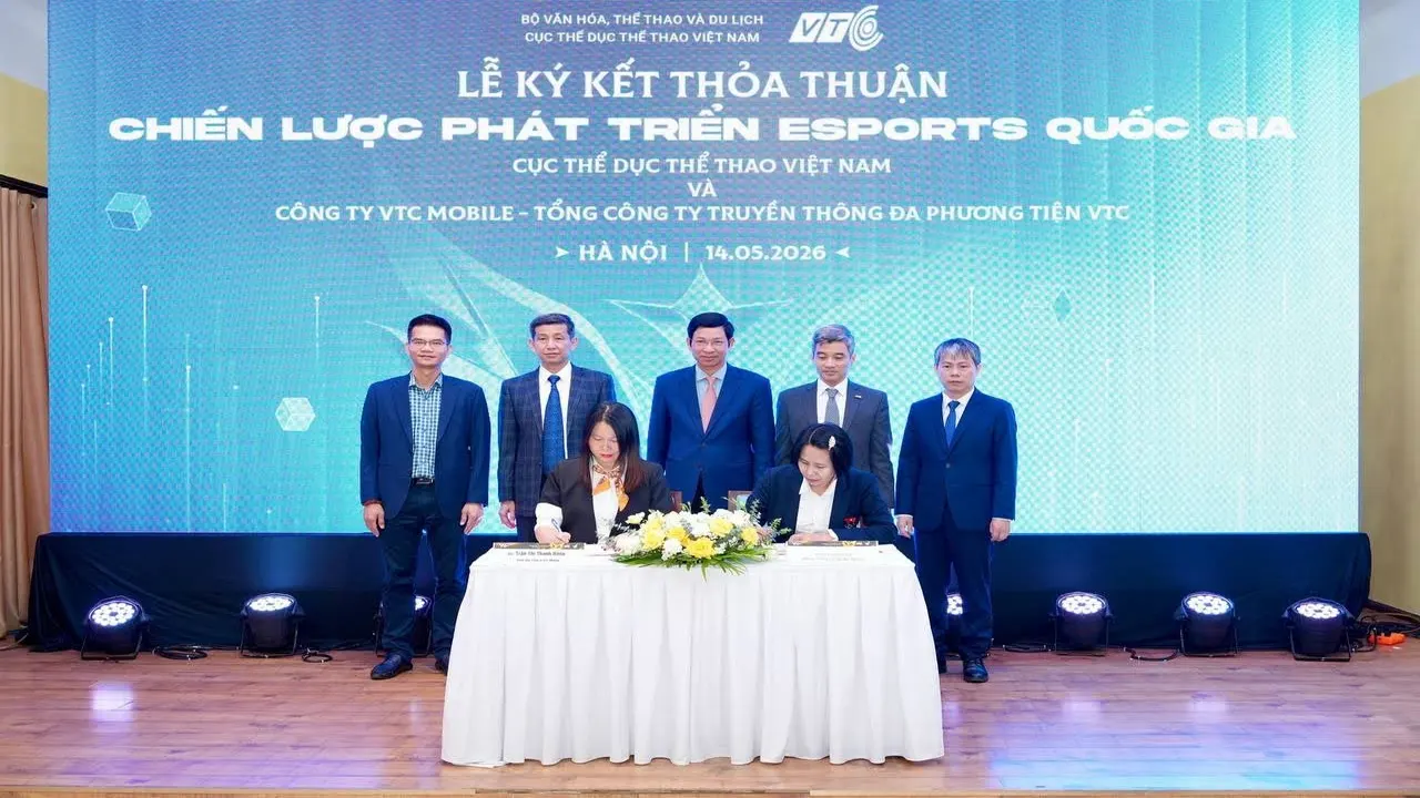 Cục Thể dục thể thao Việt Nam hợp tác chiến lược cùng Grand Esports thúc đẩy thể thao điện tử.