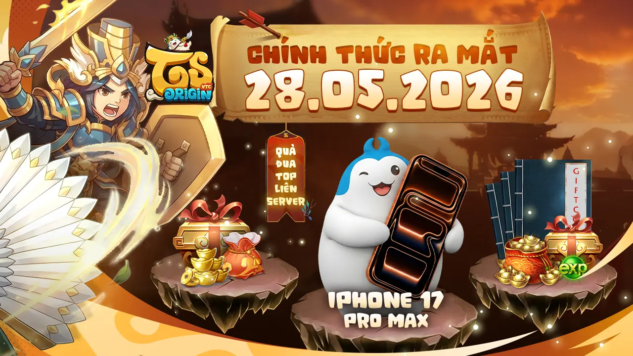 Tựa game nhập vai chiến thuật TS Origin VTC chính thức ra mắt trên di động