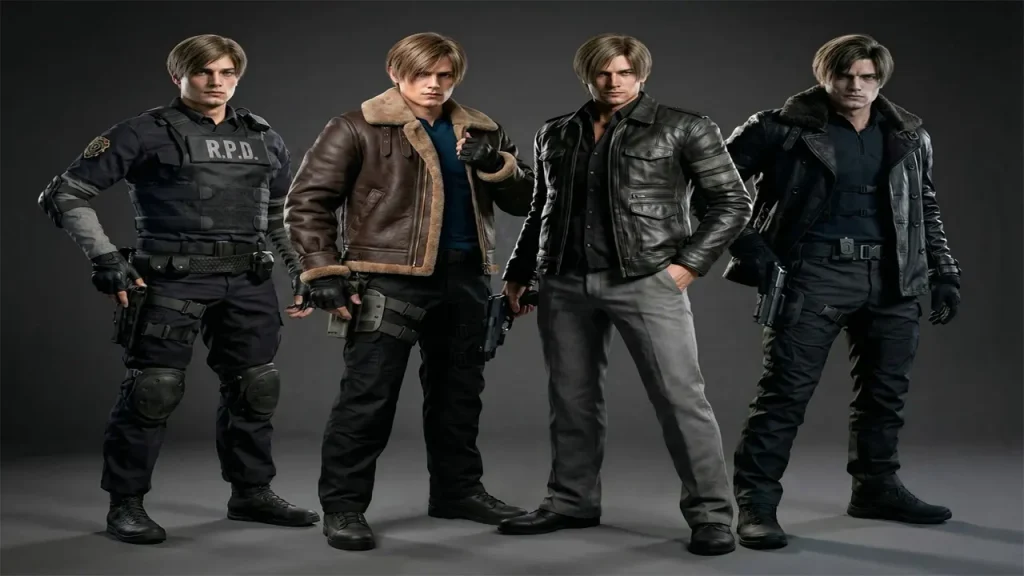 Hình ảnh đặc vụ Leon S. Kennedy đầy phong trần tuổi xế chiều trong tựa game kinh dị sinh tồn Resident Evil