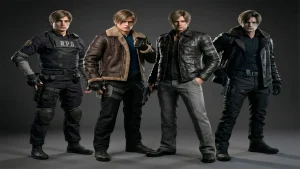 Hình ảnh đặc vụ Leon S. Kennedy đầy phong trần tuổi xế chiều trong tựa game kinh dị sinh tồn Resident Evil