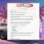Công ty Mỹ Burger Motorsports thông báo cho nhân viên nghỉ làm vào ngày ra mắt GTA 6