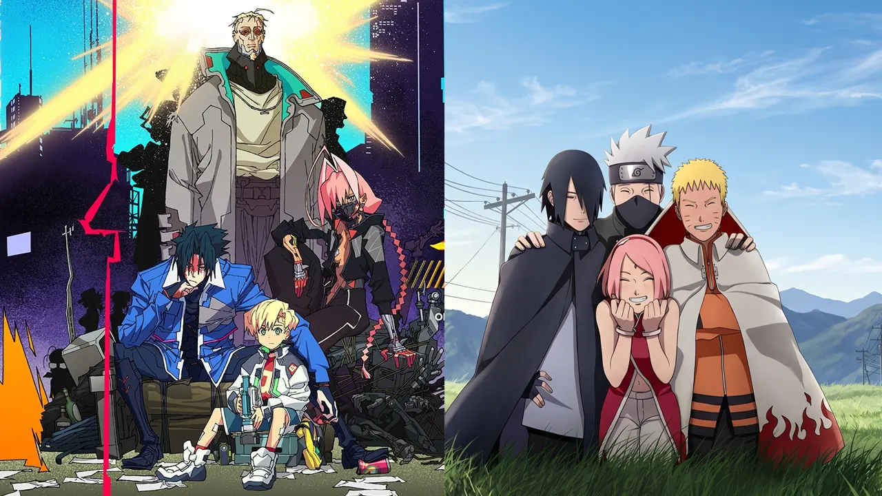 So sánh sự trùng hợp về tạo hình và chuyên môn giữa dàn nhân vật Cyberpunk Edgerunners 2 và Team 7 Naruto