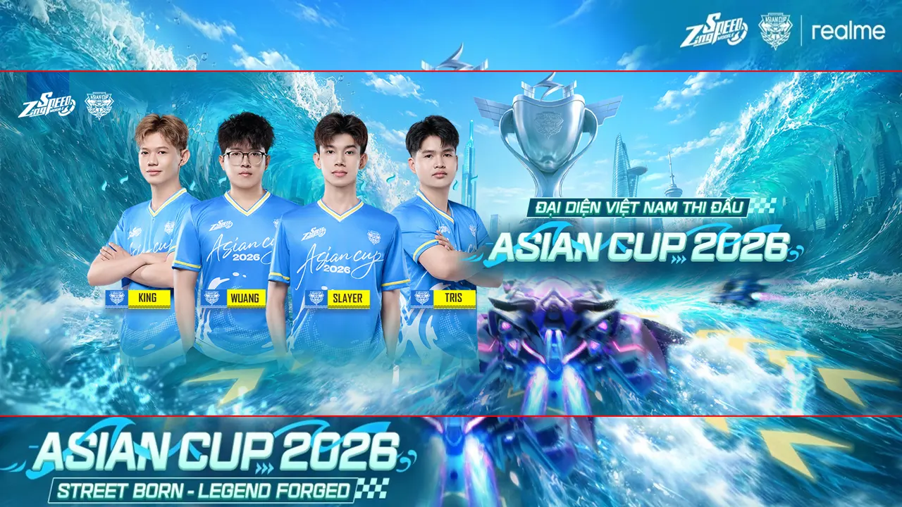 Các Tuyển Thủ Việt Nam Chuẩn Bị Thi Đấu Giải Đua Xe Tốc Độ Asian Cup 2026