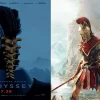 Kassandra Đứng Nhìn Lâu Đài Hy Lạp Phối Màu Điện Ảnh Tăm Tối Đặc Trưng Kiểu Christopher Nolan