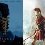 Kassandra Đứng Nhìn Lâu Đài Hy Lạp Phối Màu Điện Ảnh Tăm Tối Đặc Trưng Kiểu Christopher Nolan