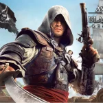 Thuyền Trưởng Edward Kenway Đứng Trên Boong Tàu Jackdaw Trong Black Flag Resynced