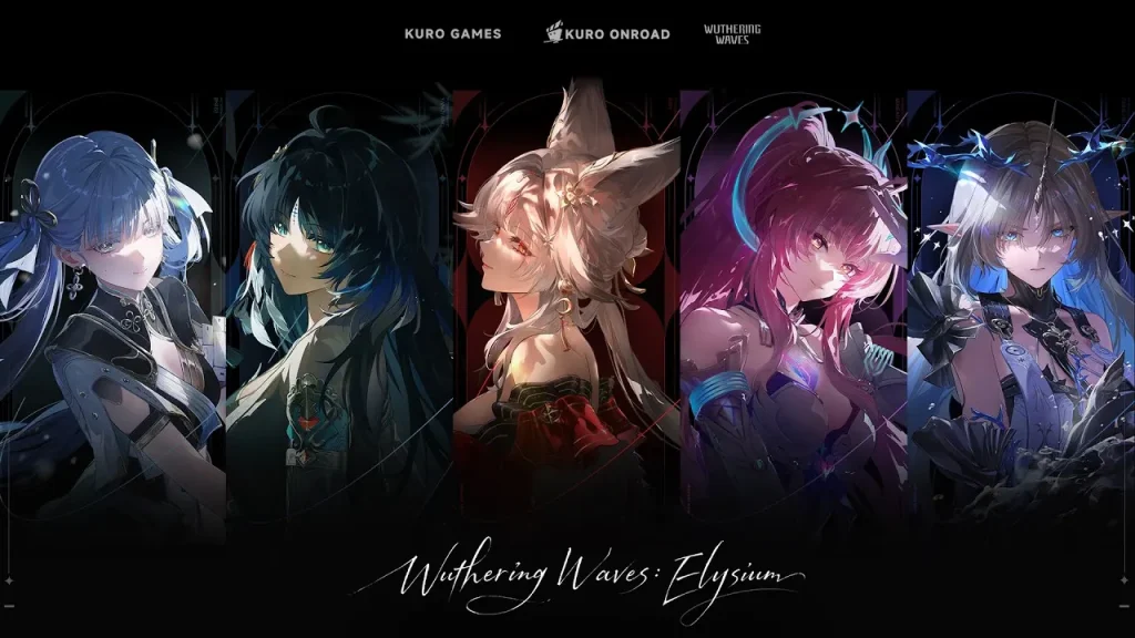 Logo Công Bố Chính Thức Của Dự Án Phim Hoạt Hình Wuthering Waves Elysium.