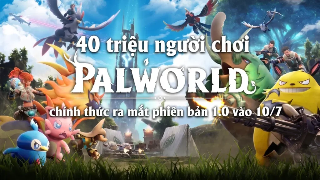 Palworld Đạt Thành Tích Kỷ Lục 40 Triệu Người Chơi Chuẩn Bị Lên Bản 1.0.