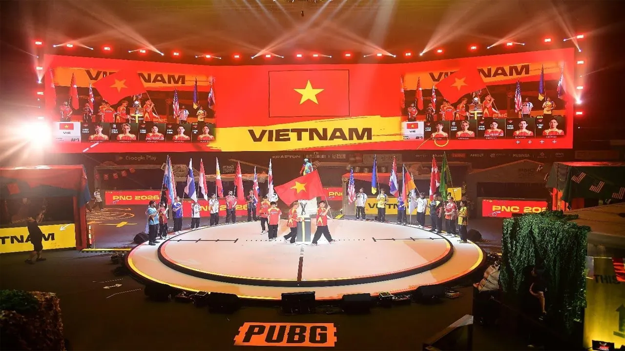 Tuyển thủ PUBG Việt Nam khẳng định vị thế quốc tế