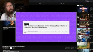 Streamer Asmongold bị Twitch cấm tài khoản tạm thời sau phát ngôn gây tranh cãi