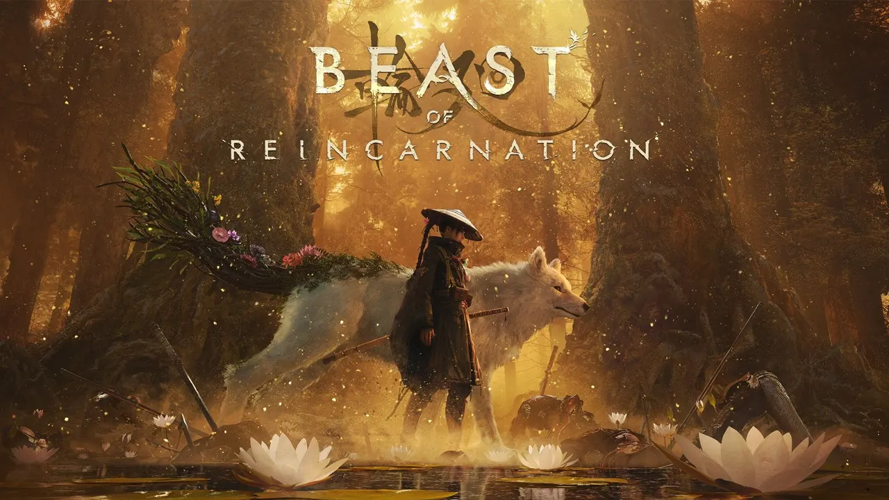 Nhân vật chính Emma cầm kiếm đối đầu quái vật phủ đầy thực vật trong Beast of Reincarnation