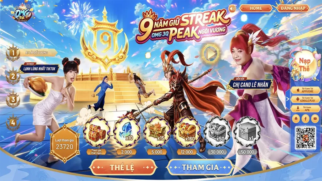 OMG 3Q chính thức bước sang tuổi 9 cùng cộng đồng game thủ Việt