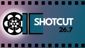 Shotcut 26.7 video editor tích hợp kho tài nguyên Elements Panel