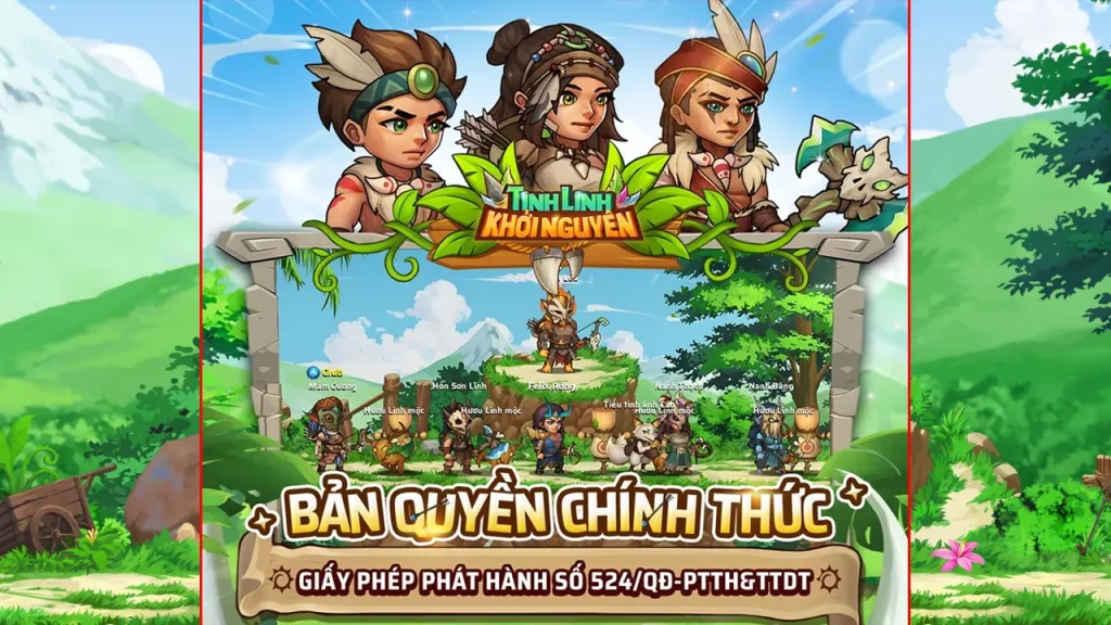 Tinh Linh Khởi Nguyên MMORPG 2D thời tiền sử do đội ngũ Việt phát triển