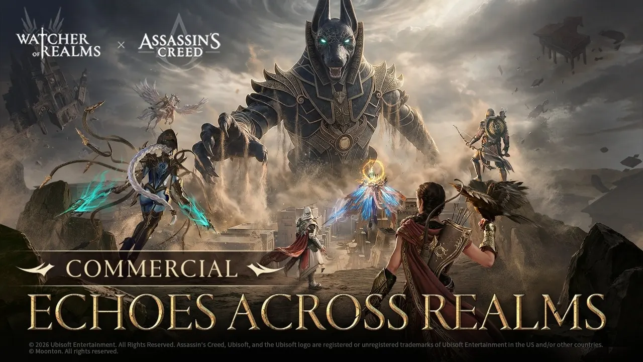 Watcher of Realms hợp tác cùng Assassins Creed đưa các sát thủ vào thế giới Tya