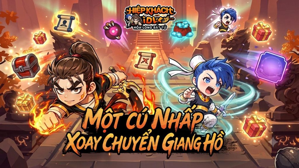 Hiệp Khách Idle đưa thế giới võ hiệp quen thuộc lên nền tảng di động theo phong cách Idle RPG