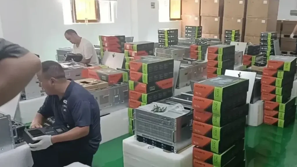 Card đồ họa cao cấp GeForce RTX 5090 bị săn đón số lượng lớn phục vụ trạm làm việc và máy chủ AI