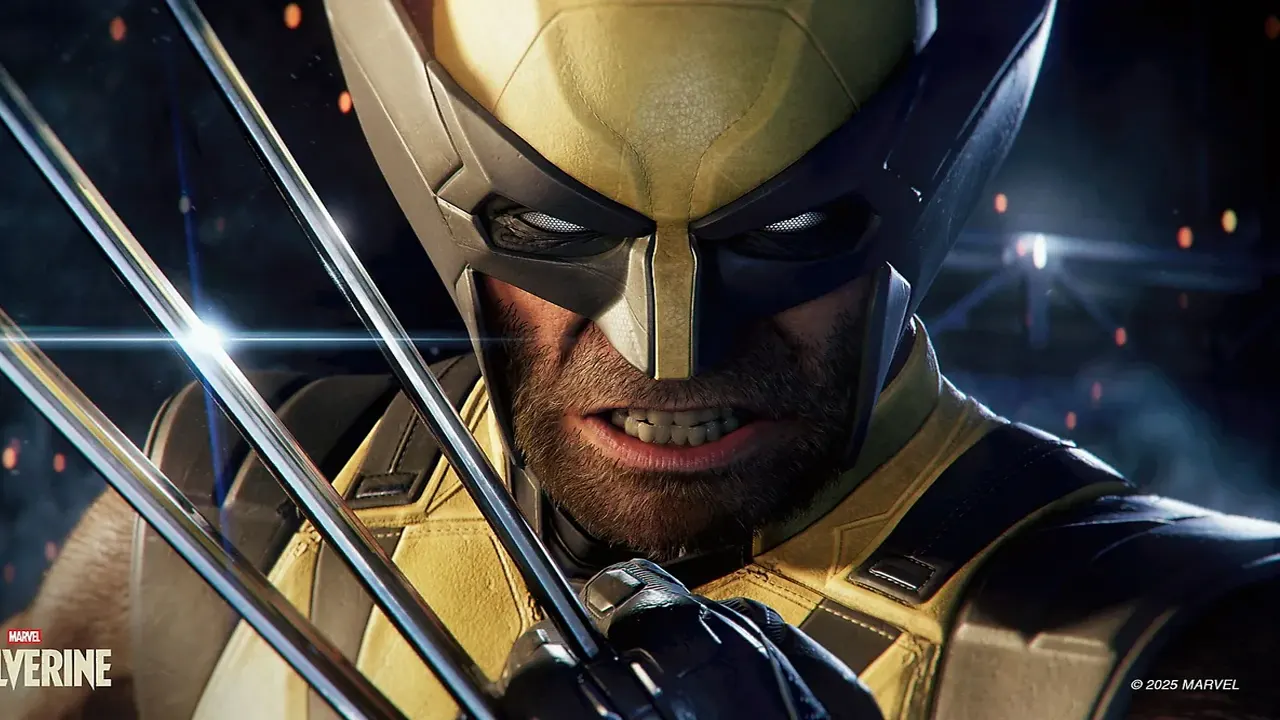 Wolverine và Lady Deathstrike đối đầu bằng móng vuốt giữa ánh lửa và tia điện xanh.