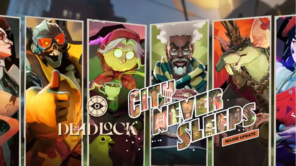 Hình quảng bá bản cập nhật City Never Sleeps của Deadlock.