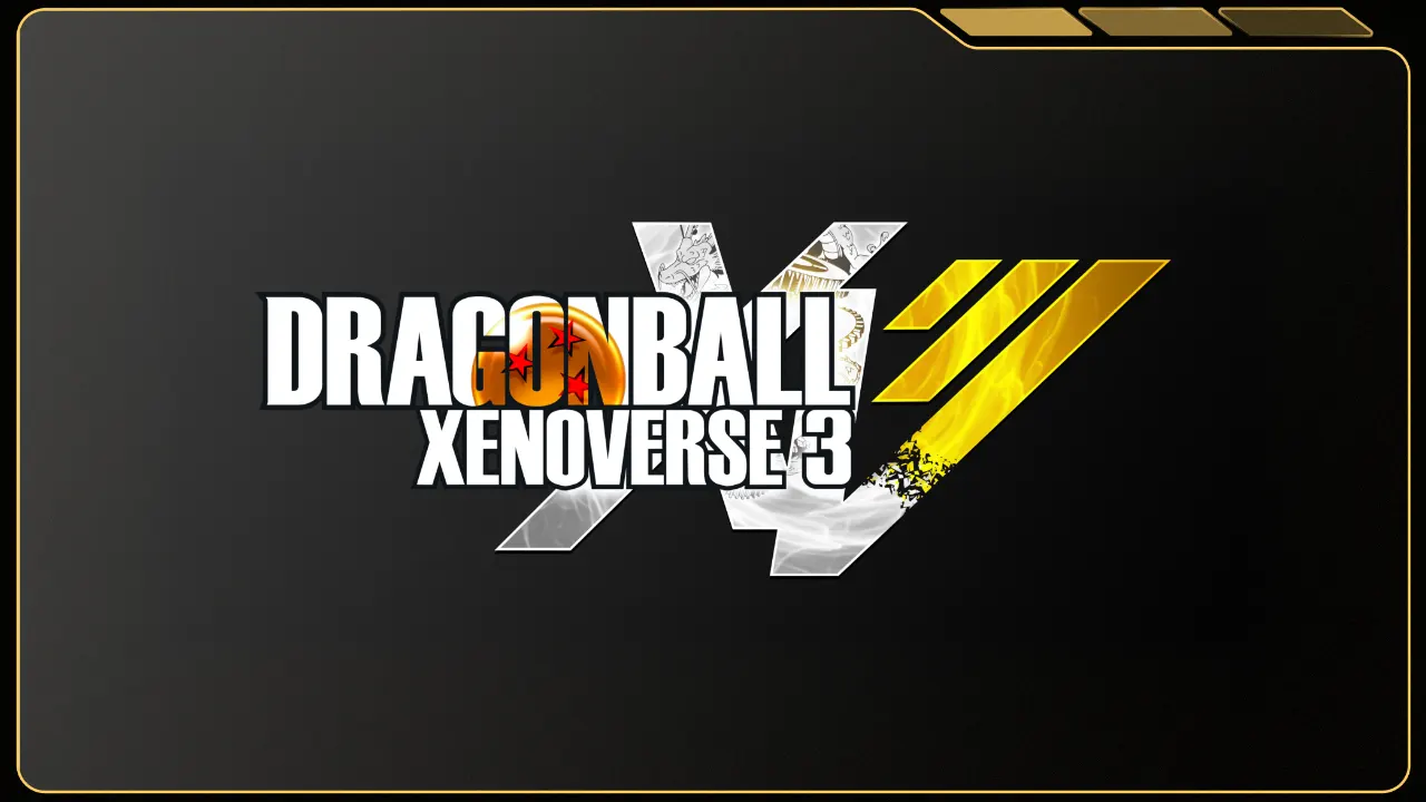 hiến binh Saiyan mặc đồng phục xanh lá của Capsule Corp tỏa hào quang vàng rực trên bậc thang thành phố trong Dragon Ball Xenoverse 3.