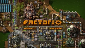 Ảnh máy lắp ráp do Wube công bố, minh họa đợt hoàn thiện đồ họa của Factorio 2.1.