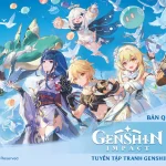 Kim Đồng công bố bản quyền Artbook Genshin Impact Volume 01 tại Việt Nam.
