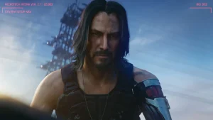 Hình giới thiệu game Cyberpunk 2077, tựa game được Paramount chuyển thể thành phim